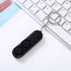 120dB Self Defense Device Dual Speakers Loud Alarm Panic Safety Personal Security Keychain Women Portable Bag Pendant Antirape