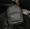 Mochilas de lujo de diseñador de alta calidad, bolso de mano para hombre y mujer, bolso de hombro, mochilas escolares de cuero negro, bolsas de viaje con cremallera en relieve