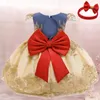 New Year Costume for Baby Girls Princess Dress 3 6 9 12 18 24 Months Toddler Kids Christmas Party 1st 1 2 Year Old Birthday Gown Q2933822