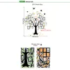 1 Set Grande 240 cm/80 pollici Famiglia Photo Frame Rimovibile Wall Sticker Albero Love You Forever Uccello Farfalla Decalcomania SK2010W 201211