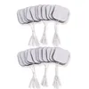 50/100pcs Elektroderkuddar för TENS Akupunktur Sjukgymnastik Machine EMS nervmuskelstimulator Slimming Massager Patch 5 * 5cm1