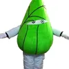 2019 costumes de mascotte boulettes vertes chaudes de haute qualité déguisements photo réelle livraison gratuite