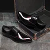 M-ANXIU Fashion Point Toe Business Wedding Patent Leather Oxford Shoes Men Formal For Men Dress Shoes Y200420