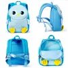 NOHOO Toddler Backpack for Girls and Boys 3D Owl Children School Bag Kids Sidekick Bags Preschool Toys Bag for 2-6 Years Old 201117