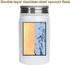 Sublimation Blank Mason Jar Tumbler 17oz Large Bouche couvercle en acier inoxydable Paille de boisson réutilisable Tasses de voyage de lait FY5078 0312