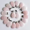 Intero 50 pezzi / lotto 2020 vendita alla moda ciondoli in pietra naturale a forma di goccia d'acqua per collane che fanno 0927239H