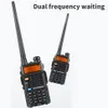 2pcs Baofeng BF-F8 + Walkie Talkie Talkie Dual Band VHFUHF SMA-F Deux méthode Comunicador Ham CB Ramar à radio HF Récepteur DHL A07