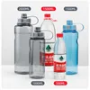 Bouteilles d'eau extérieures sans BPA 1000 ml 1,5 L 2L Bouteille de sport en plastique de grande capacité avec infuseur à thé Fitness étanche My Bottle 201221