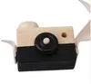 New Style Wooden Toy Camera Creative Toy Neck Pography Prop Decor Children Festival Gift Baby Educational Toy L131302G