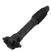 NEW High-quality Carbon Steel Two-in-one Drill Chuck Key Wrench Black Ratchet Two-head Wear-resistant