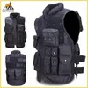black molle tactical vest