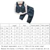 Dollplus printemps automne bébé garçon costume britannique vent enfants 039s garçon costumes Gentleman chemise à manches longues gilet pantalon enfants formel Sui7800473