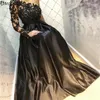 Schwarze kurze Heimkehrkleider 2020, V-Ausschnitt, Spaghettiträger, Teelänge, sexy Ballkleid mit Taschen, Party-Cocktailkleider