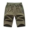 Men Streetwear Bermuda Short Mens Knitted Sweatpants Jogger Cotton Sportwear Shorts Summer Casual Solid Short Beachwear Clothing