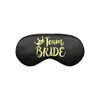 8 Stile Gold Team Braut Schlafmaske Brautjungfer Geschenk Bachelorette zur Party Hochzeit Brautdusche Dekoration Y201020