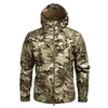 Mege Brand Camouflage Военные Мужчины с капюшоном Куртка с капюшоном, Sharkskin Softshell As Arment Tactical Part, Multicamo, Woodland, A-TACS, AT-FG 201118