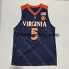 Вирджиния Баскетбол Джерси NCAA College Clacke Reece Beekman Kadin Shedrick Jayden Gardner Armaan Franklin Taine Murray Chase Coleman Milicic