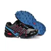 2024 Speed Cross 3 CS Men Designer Sneakers Chaussures Black Blanc Rouge rouge Blue Jogging Jogging extérieur Sport Running 40-46 C3