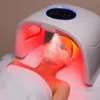 New Arrival Foldable 7 Colors Led Photon Light Therapy Redness Wrinkles Reduce Facial Care Skin Firming Promote Hair Growth Lamp Machine