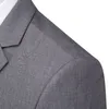 Shenrun Homens Suits Slim Fit Business Office Trabalho Partido Prom Diário Vida Sólida Cor 3-Piece Fato Do Casamento Groom Groom Host Cantor 201105