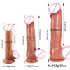 Nxy Sex Products Dildos Double Lay Enormous Dildo Silicon Realistic Penis Skin Feeling Big with Suction Adult Toys for Women Strap 1227