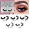 Mink rzęsy fałszywe rzęsy Indywidualne norek Eye Lash Miękkie Naturalne Grube Cross Fake Eyelashes Extension Beauty Tools