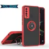 Armor Cases For TCL 20 XE Case Silicon Ring Gel Skin Protection stand Hard Car Holder Cover