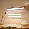 Dropship USB appeso lampada da tavolo magnetica Lampada da parete a LED aderente lampada da tavolo aderente e protezione per l'occhio Desk Stepless oscuramento luci notturne