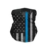 Bandiera dell'America Maschere sportive Bandana Sciarpa Bicicletta Mezza copertura del viso Design Visiera Ciclismo Maschere per il viso all'aperto Copricapo Sciarpa IIA705