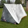 Slittato impermeabile Mylar Shelter Shelter Shelter Rifugio di emergenza per la tenda da campeggio Sporting Estate Emergency Center 240 * 160 cm