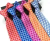 Cravatte Sitonjwly Cravatta da 8 cm per uomo Cravatta da matrimonio d'affari Cravatta da sposo sottile jacquard fatta a mano Logo personalizzato1
