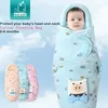 Mjuk nyfödd baby pojke flicka bomull swaddle wrap filt skyddande sovväska 20110598812418968478