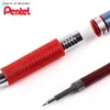 Pentel 6 Stück EnerGel LRN5 XLRN4 Nadelspitzen-Gelstift-Mine – 0,5 mm/0,4 mm Schwarz/Blau/Rot für Pentel BLN-75 201202