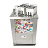 Cucina da ristorante commerciale contenere 2 stampi per il ghiaccio Lolly Candy Candy Machine Attrezzatura alimentare SNAKC