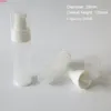 Bottiglia airless ricaricabile trasparente da 24 x 30 ml Bottiglia di plastica da 1 OZ, confezione cosmetica per lozione, buona qualità