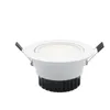 48 조각 LED COB Downlight AC85-265V 9W Recessed LED 스포트 라이트 비어 실내 장식 천장 램프 블랙 / 실버