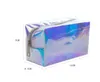 Laser Color Cosmetic Bag Plastic PVC Travel Makeup Bags with Zipper Fashion Storage Organization Portable Gift Candy Pouch