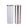 100 hot new 304 stainless steel 20 oz high white heat sublimation thin coffee cover and beer mug