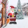 Joyeux Noël Gonflable Père Noël Bonhomme De Neige Arbre Année Ballons Décoration De Fête Décor De Noël À La Maison Y201020158d