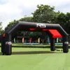 10x5m outdoor Advertising double tublar Inflatable Event Arch Tunnel Tent with Custom Logo Printing