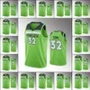 Minnesota Timberwolves''Men Karl-Anthony Towns D'Angelo Russell Derrick Rose Statement Camisa verde personalizada