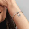 100% 925 Sterling Silber Engelsflügel Herz Baumeln Reize Fit Original Europäischen Charme Armband Mode Frauen Hochzeit Engagement Schmuck Zubehör