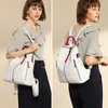 Mochila de couro real feminina moda designer branco mochila mulheres Mini mochila de alta qualidade mochila mochila feminina bolsas escolares4807851