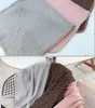 Cobertor de tricô para bebê recém-nascido menino macio 100% algodão crianças meninas bebê cobertor de inverno 100 x 100 cm