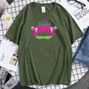 Cool Saiki K. Мультфильм Печать мужские футболки Crewneck Дышащие футболки Летний Винтаж Спортивная одежда Негабаритная Свободная футболка Men Y220214