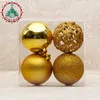 Decoração de festa Navidad 8cm Polystireno Christmas Ball Orninents for Tree Decorations1