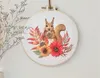 Kill time Circle Embroidery Kit Needlework Embroidery Cross Stitch kits Embroidery for Beginner DIY Art Sewing Craft3020081