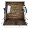 1.5X2M Fotografie Studio Achtergrond Schermdoek Klassieke Houten Houten Vloer Voor Camera Studio Fotoverlichting