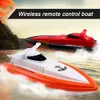 Szybkie łodzie wyścigowe RC 2,4 GHz Summer woda na świeżym powietrzu RC zabawki dla dzieci 4 kanały zdalne łódź rc zabawki