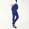 Calças de maternidade de maternidade das mulheres leggings cor sólida leggings grávida lápis calças roupas para mulheres grávidas lj201119